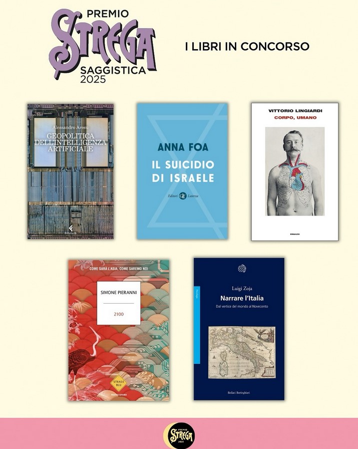 libri premio strega saggistica 2025