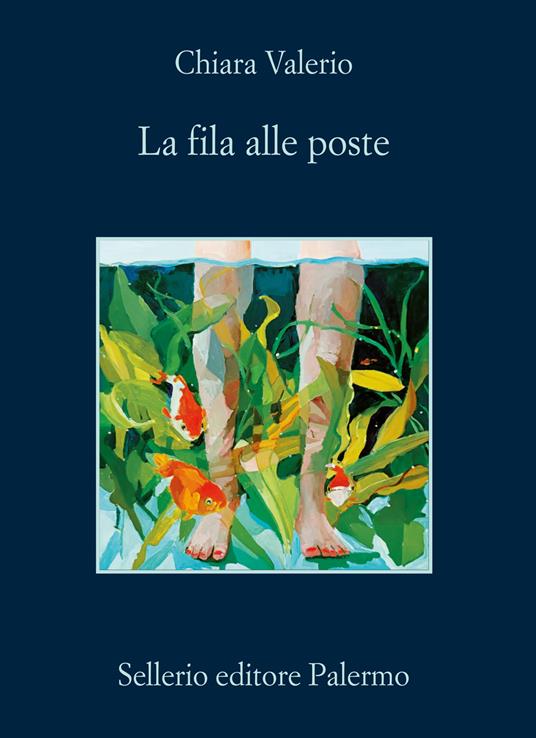 Copertina Sellerio "La fila alle poste" Chiara Valerio