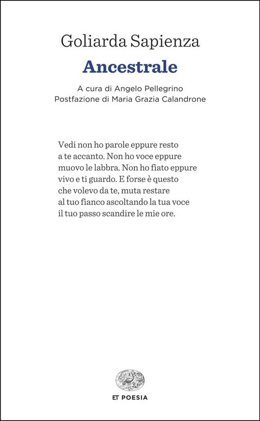 Ancestrale di Goliarda Sapienza