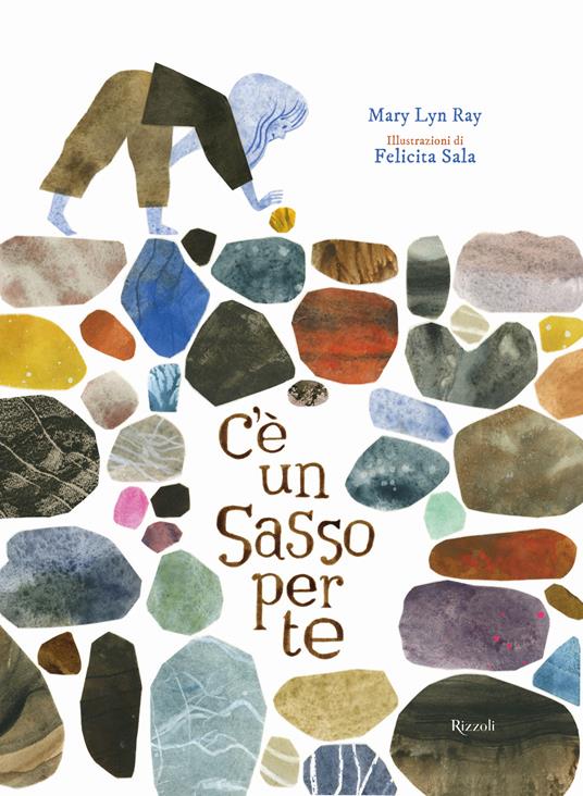 Copertina di C'è un sasso per te libri per bambini 2025