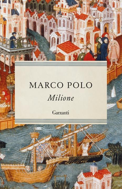 copertina del libro di viaggio milione marco polo