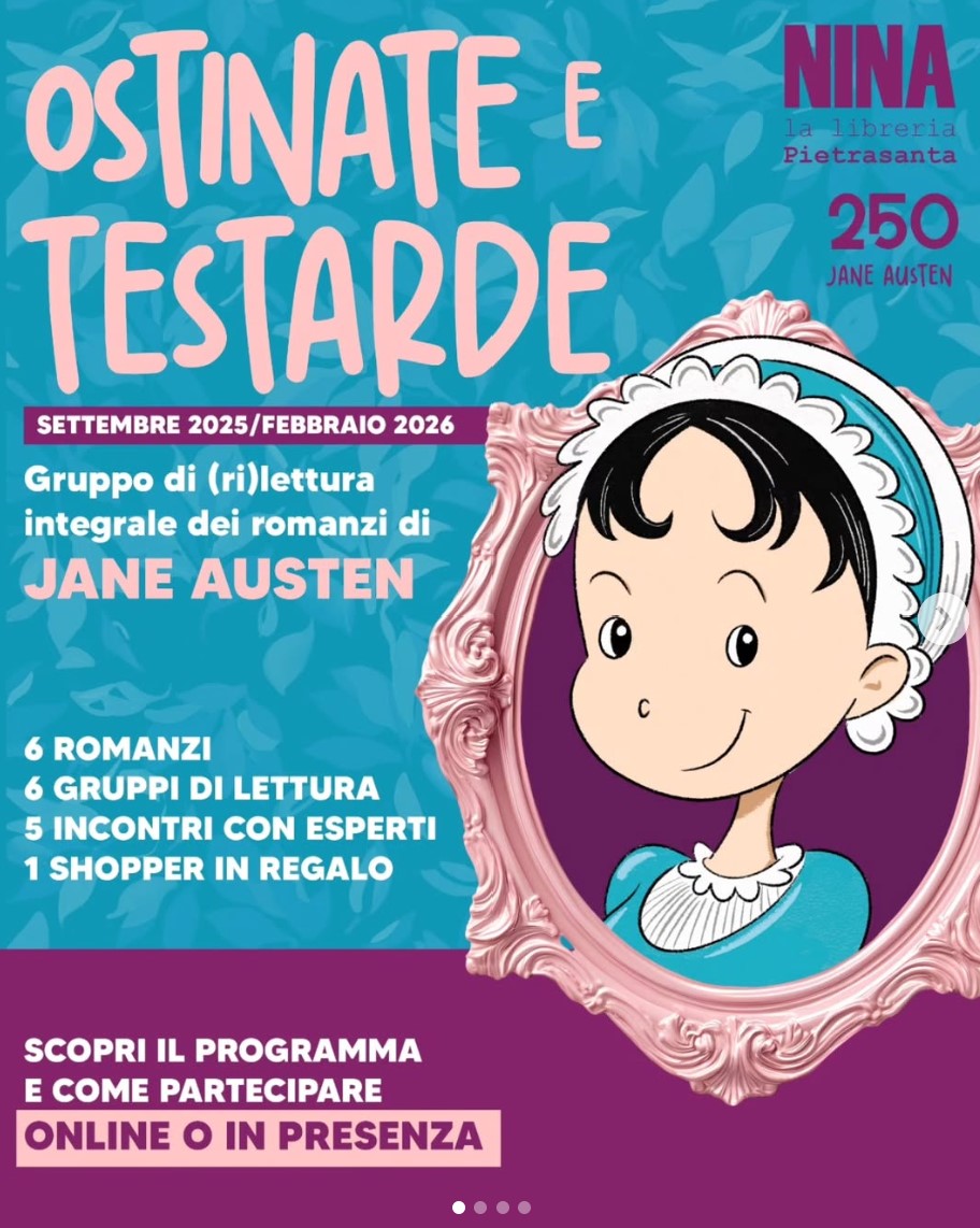 ostinate e testarde bookclub jane austen