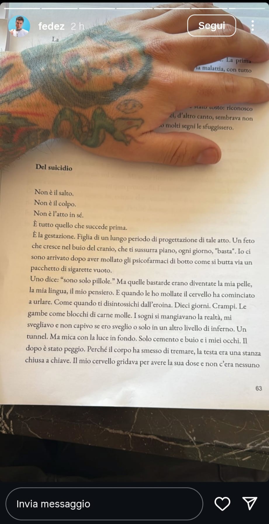 storia Fedez anticipazione libro