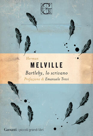 Copertina del racconto di Herman Melville, Barleby, lo scrivano, un personaggio che rappresenta la procrastinazione e il rifiuto all'autorità