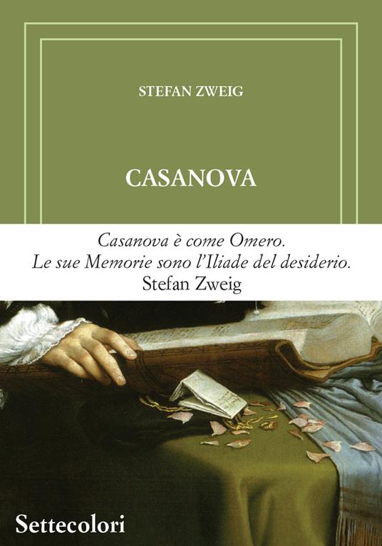 Copertina di Casanova di Stefan Zweig 