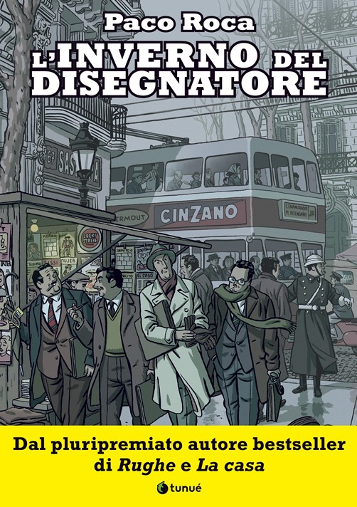 Copertina di L'inverno del disegnatore di Paco Roca libri ultime uscite settembre 2025