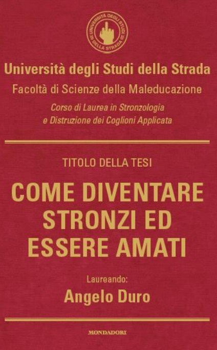 libro Angelo Duro mondadori