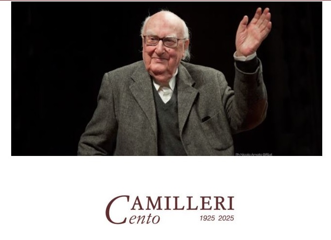 L'iniziativa Camilleri 100, dedicata al centenario dalla nascita di Andrea Camilleri
