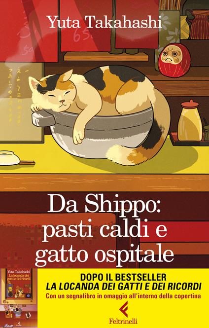 Copertina di Da Shippo. Pasti caldi e gatto ospitale di Yuta Takahashi