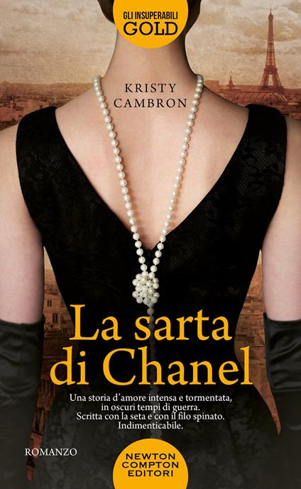 Copertina del libro La sarta di Chanel di Kristy Cambron