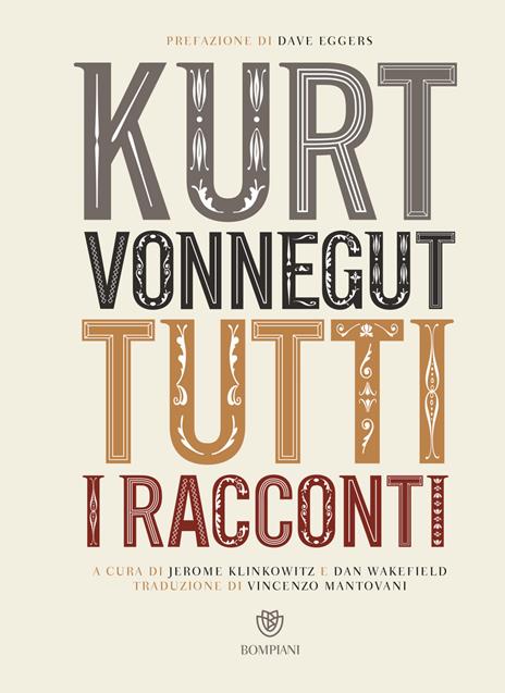 Copertina del libro Tutti i racconti di Kurt Vonnegut