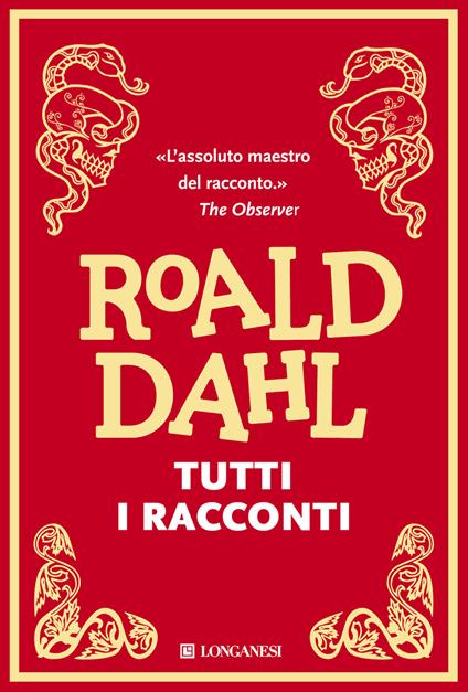 Copertina del libro Tutti i racconti di Roald Dahl