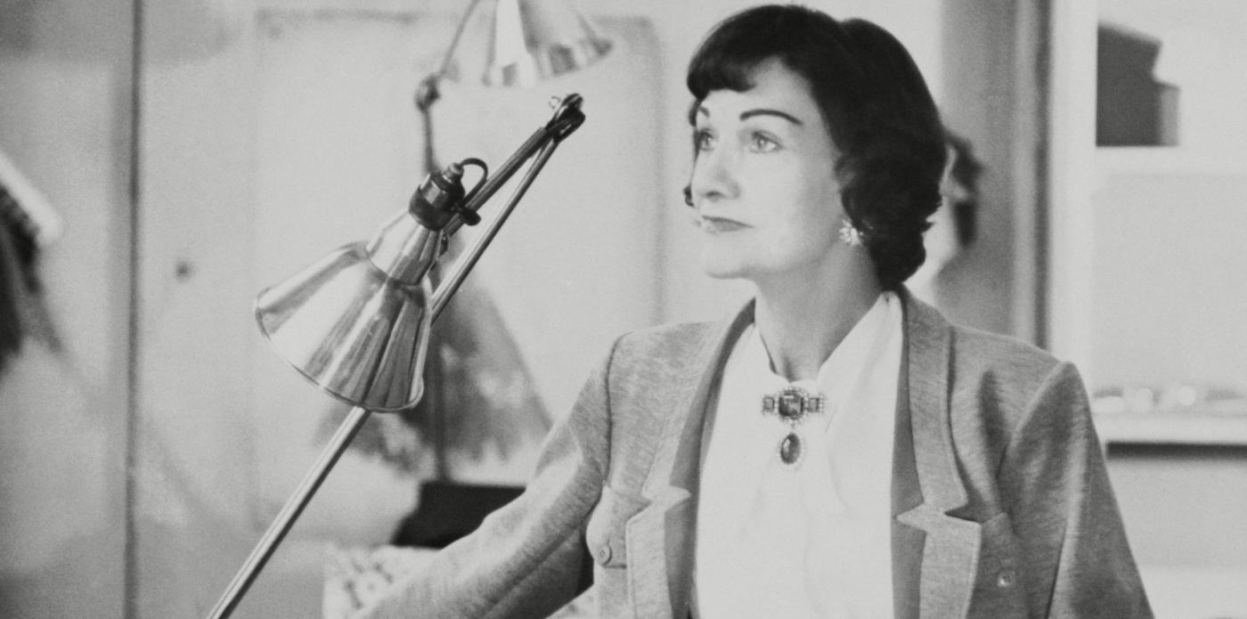 Mezzo busto della stilista Coco Chanel