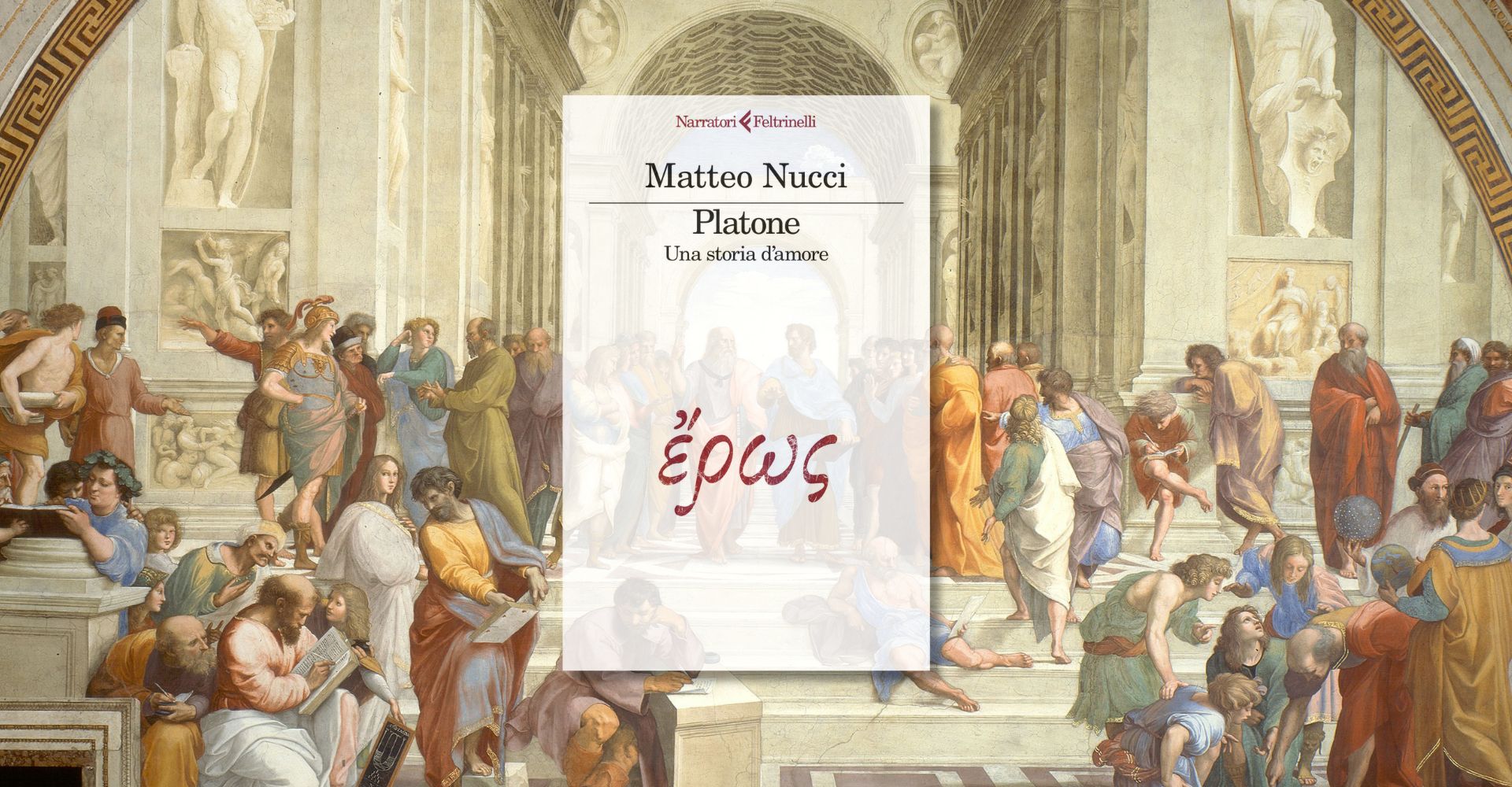 "Platone" come in un sogno: con Matteo Nucci gli amori, i viaggi e il pensiero del filosofo greco