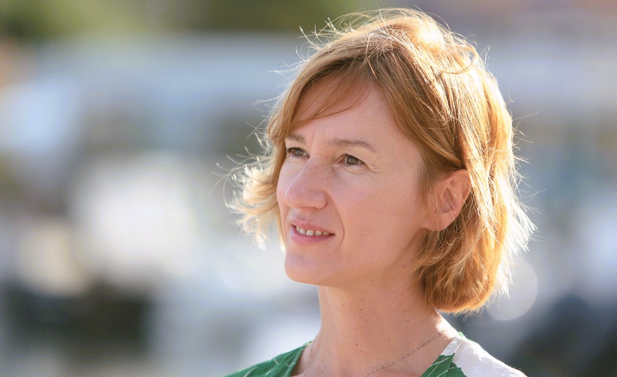 Elvira Mujcic nella foto di Salvatore Madau