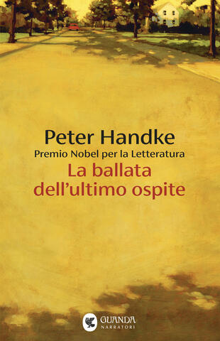 Copertina di La ballata dell'ultimo ospite di Handke