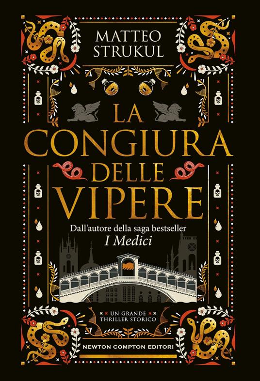 La congiura delle vipere di Matteo Strukul, libri ultime uscite ottobre 2025