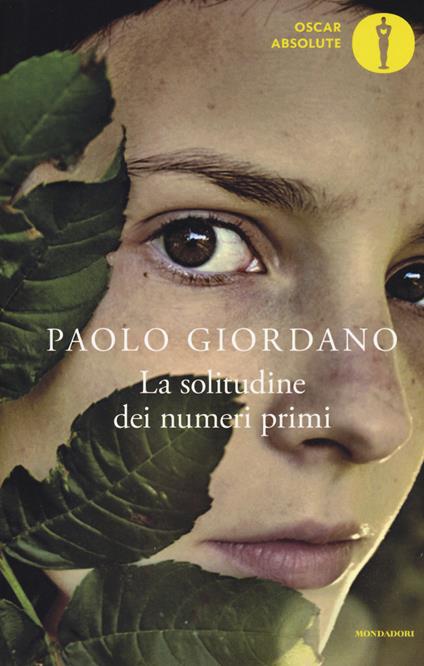 Copertina del romanzo "La solitudine dei numeri primi" di Paolo Giordano, tra i libri che parlano di primi amori