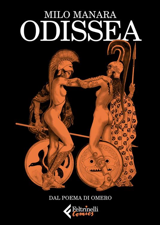 Copertina di Odissea di Milo Manara fumetti da leggere a ottobre 2025