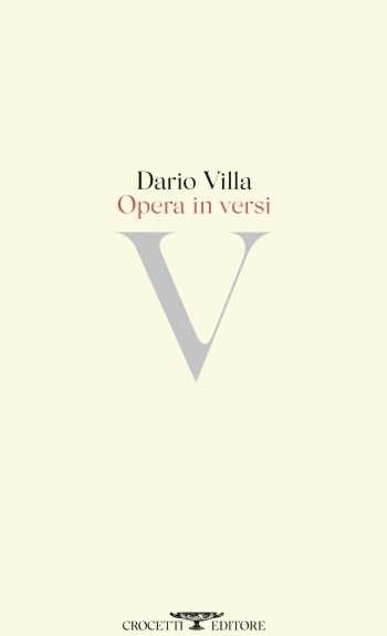 Opera in versi di Dario Villa, libro poesie ottobre 2025