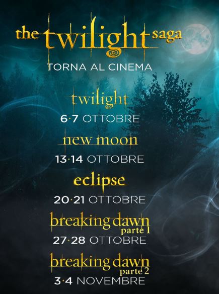 Saga Twilight al cinema