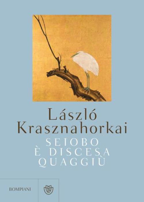 Copertina di Seiobo è discesa quaggiù László Krasznahorkai