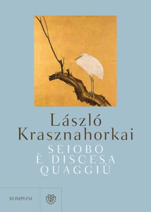Copertina di Seiobo è discesa quaggiù László Krasznahorkai