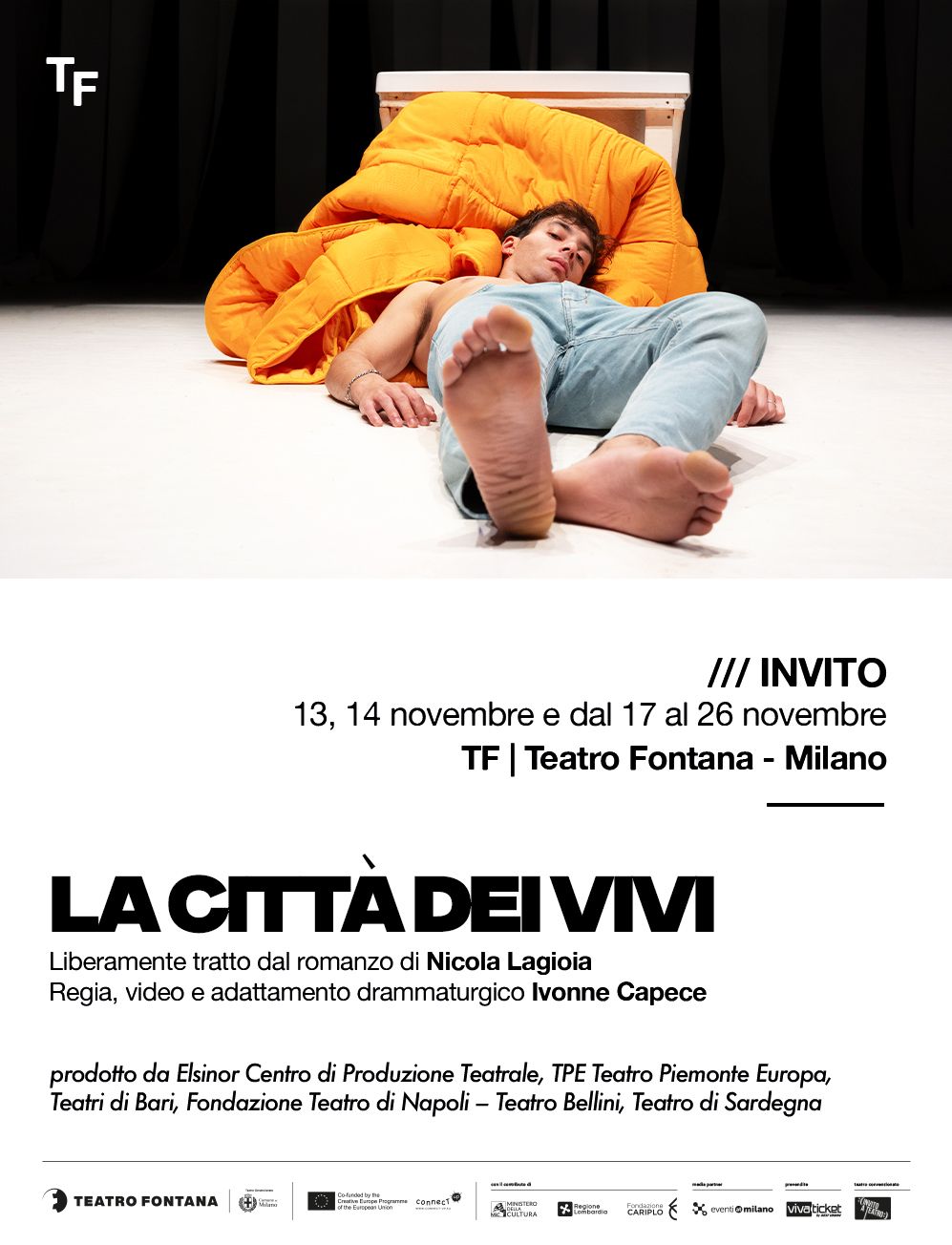 La città dei vivi teatro