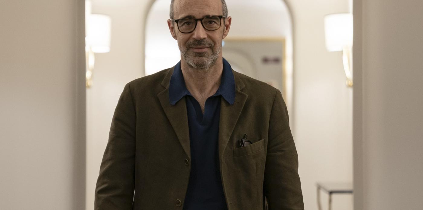 Niccolò Ammaniti nella foto di Greta De Lazzaris