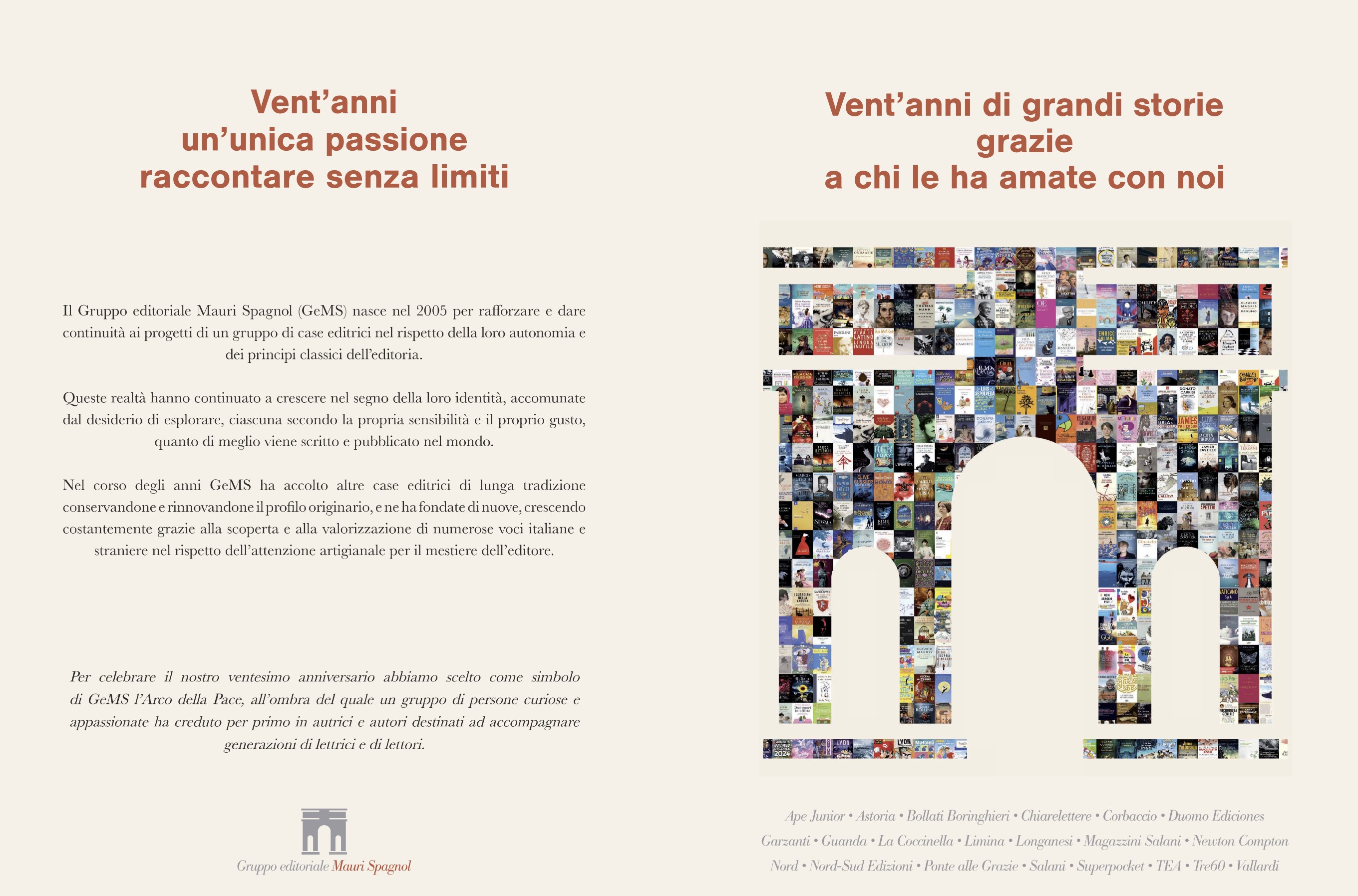 campagna 20 anni Gruppo GeMS