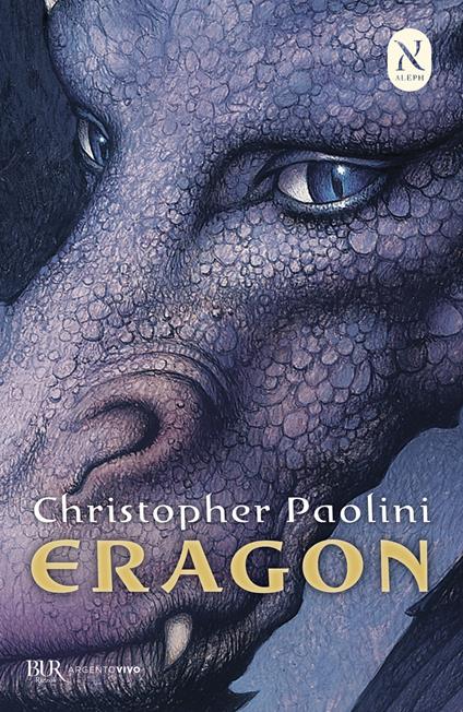 copertina del libro eragon, primo volume della saga fantasy dell'eredità