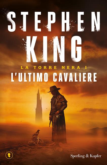 copertina del primo volume della saga fantasy de la torre nera, scritta da stephen king