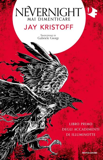 copertina del primo volume della saga fantasy di nevernight