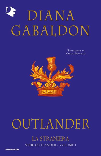 copertina del primo volume della saga fantasy di outlander