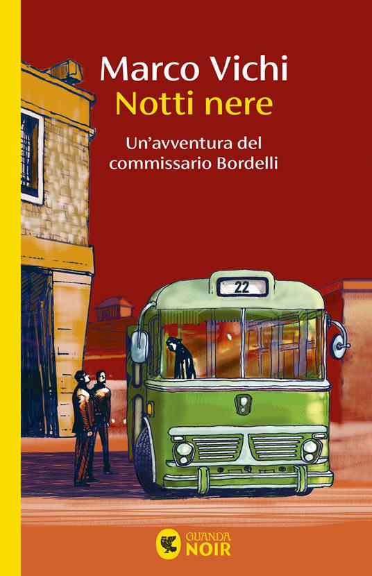 copertina di Notti nere, libri thriller da leggere 2025