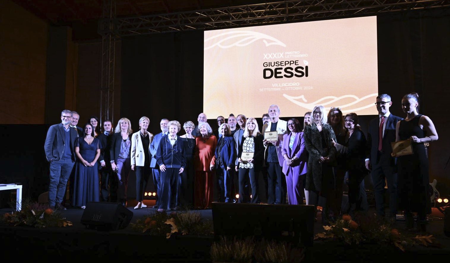 I vincitori della 40esima edizione del Premio letterario Giuseppe Dessì