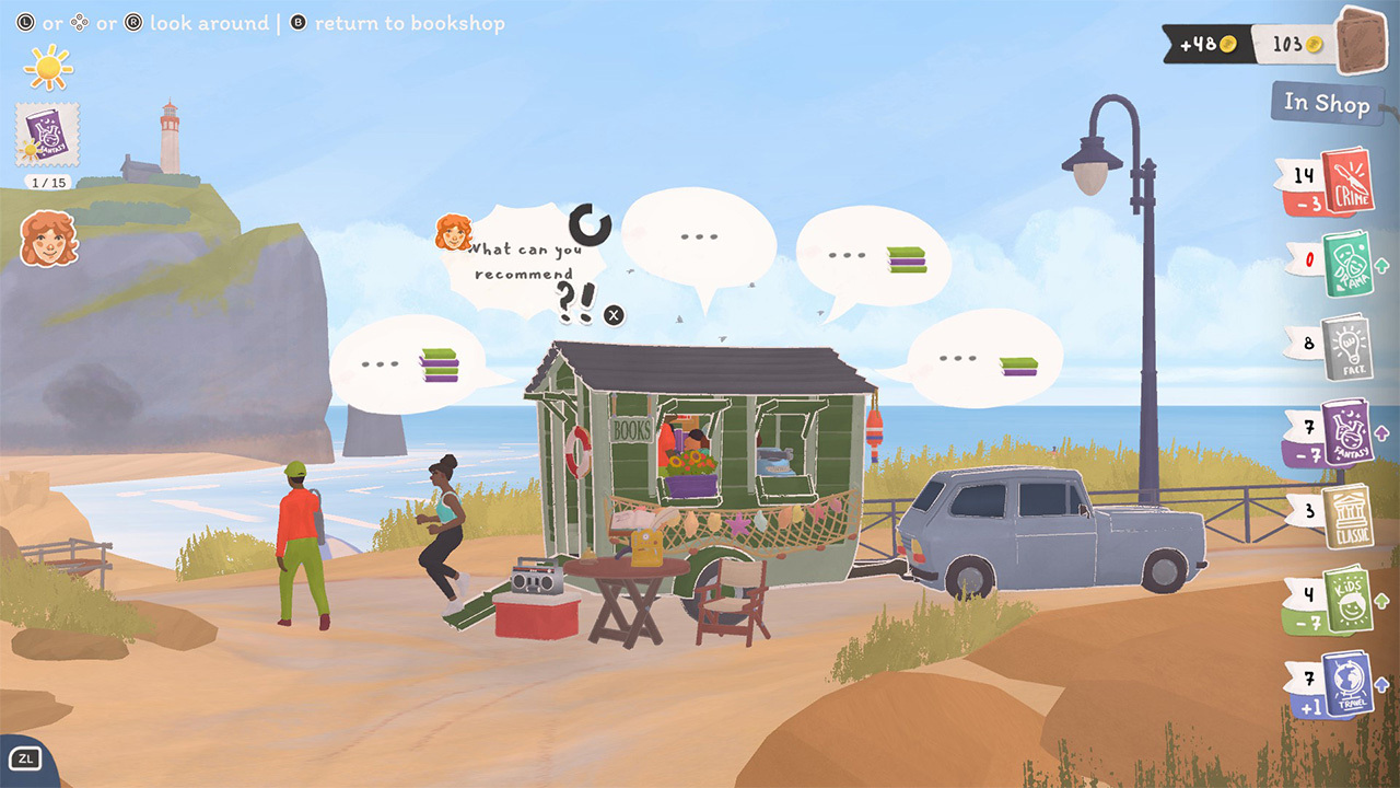 Prendersi cura di una libreria ambulante: il fascino del videogioco "Tiny Bookshop"