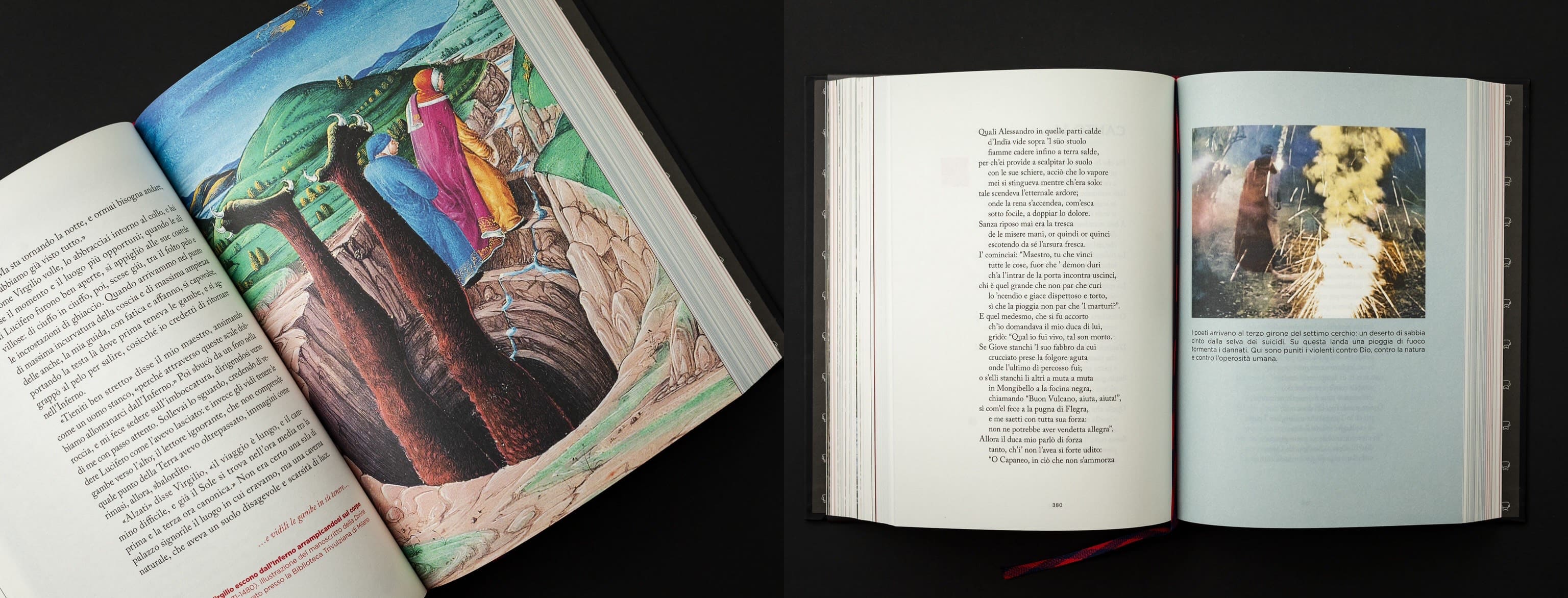 L'interno di Divina Commedia Liberata - Inferno