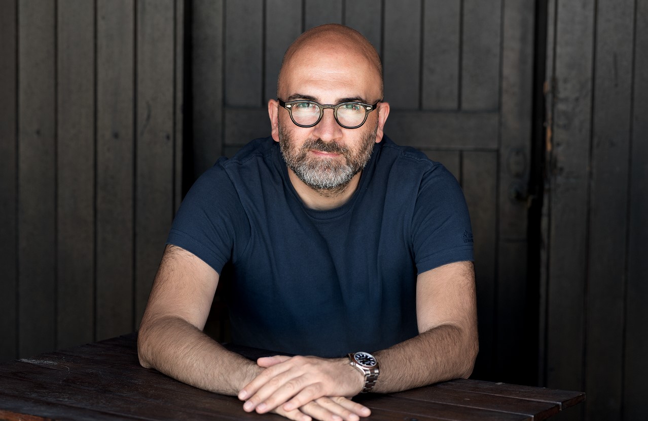 Donato Carrisi nella foto di Gianmarco Chieregato