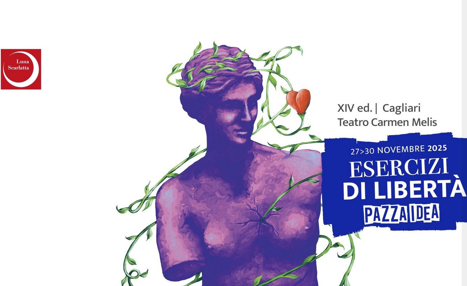 “Esercizi di libertà”: a Cagliari l’edizione 2025 del festival “Pazza idea”