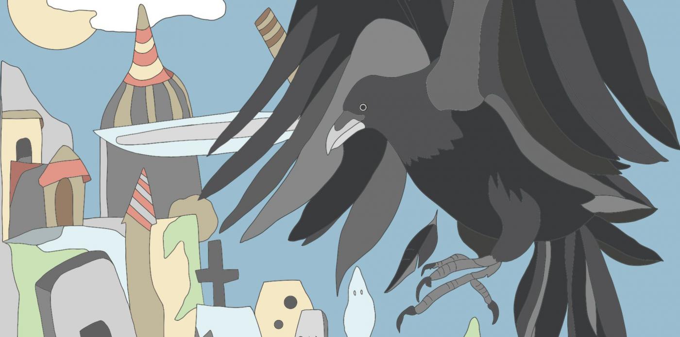 Immagine di copertina del percorso sul corvo in letteratura