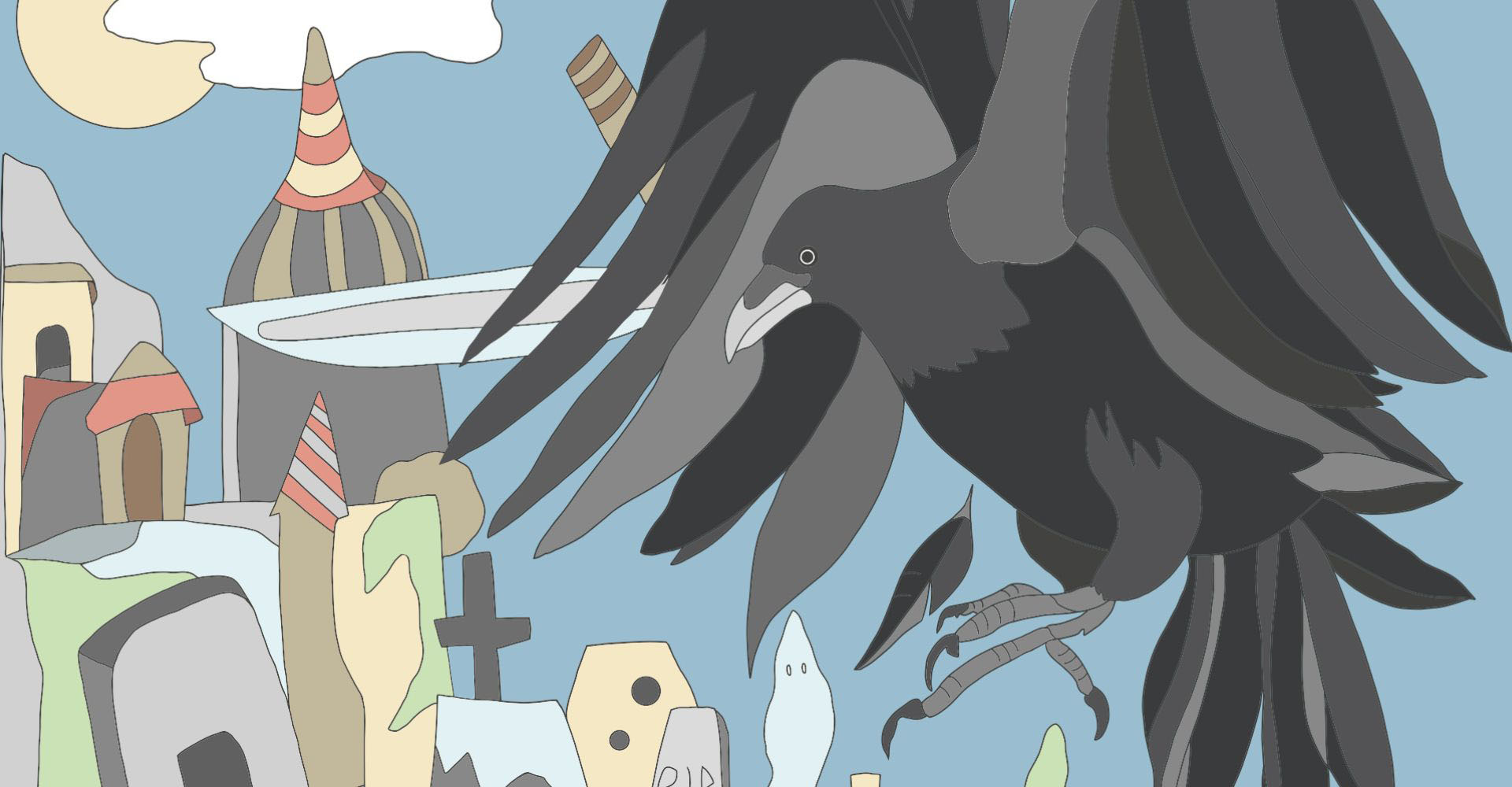 Il corvo nella letteratura, narratore che tutto anticipa...