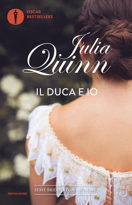 copertina del primo libro della serie bridgerton il duce e io