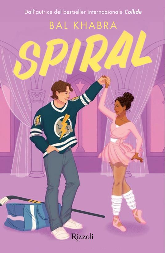 copertina di Spiral, sport romance da leggere