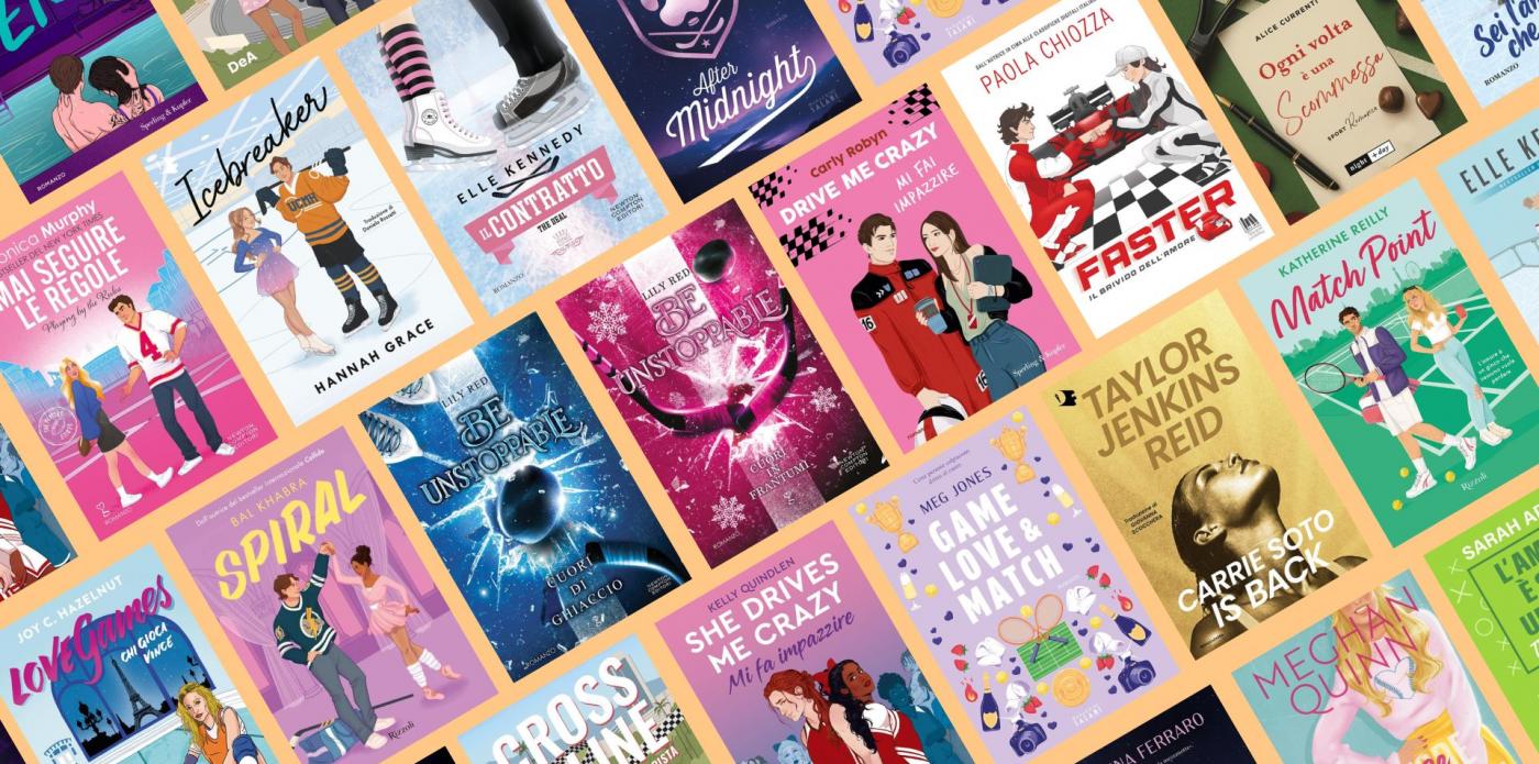 copertine romanzi sport romance