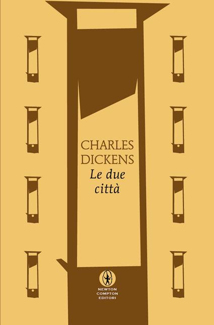 Copertina del libro Le due città di Charles Dickens, da cui è tratta l'omonima serie tv del 2026 in arrivo nei prossimi mesi