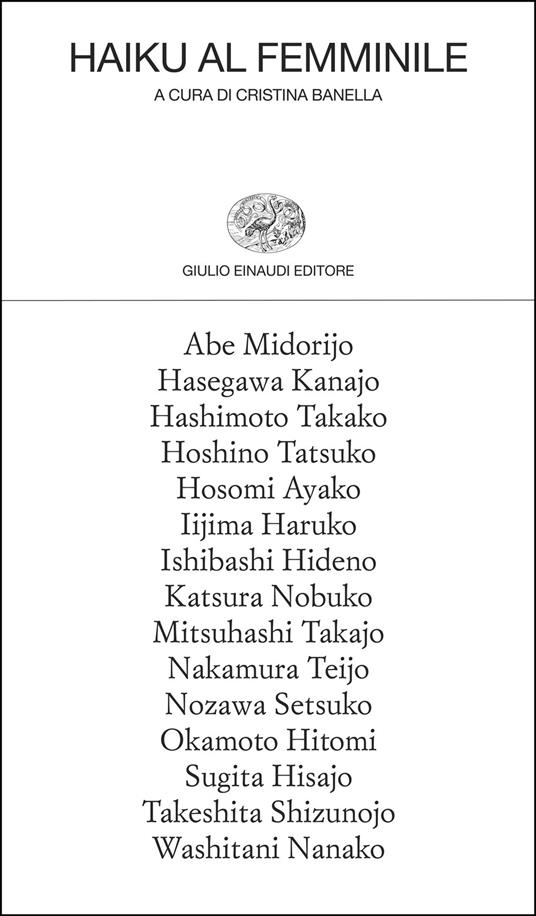 copertina di Haiku al femminile, libri da leggere 2026