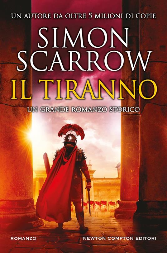 copertina di Il tiranno di Simon Scarrow, libri da leggere 2026