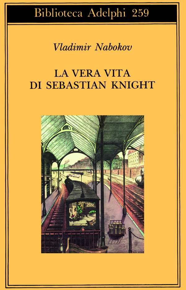 La vera vita di Sebastian Knight di Vladimir Nabokov, questa è la copertina