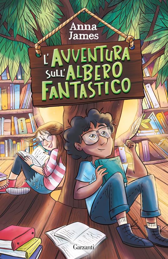 copertina di L'avventura sull'albero fantastico di Anna James, libri da leggere 2026
